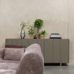 WOOOD Dressoir Basu Mud - 200x85x46 cm