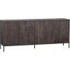 WOOOD Dressoir New Gravure Bruin - 200x85x46 cm