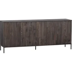 WOOOD Dressoir New Gravure Bruin - 200x85x46 cm