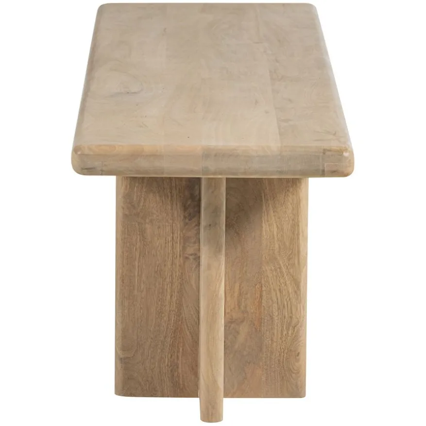 WOOOD Eetkamerbank Ato Naturel - 220x45 cm