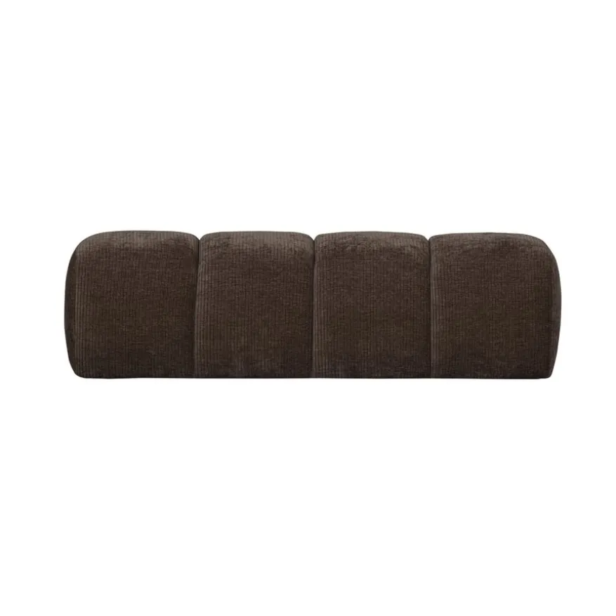 WOOOD Eetkamerbank Mojo Bruin - 164x45 cm
