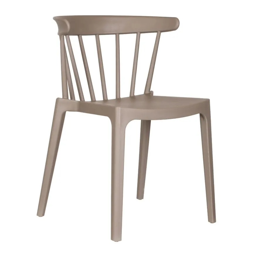 WOOOD Eetkamerstoel Bliss Taupe