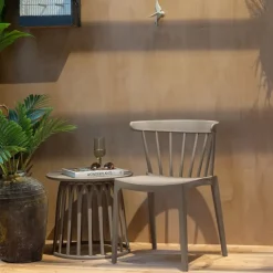 WOOOD Eetkamerstoel Bliss Taupe