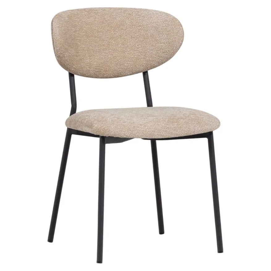 WOOOD Eetkamerstoel Kjeld Beige