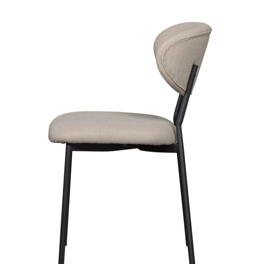 WOOOD Eetkamerstoel Kjeld Beige
