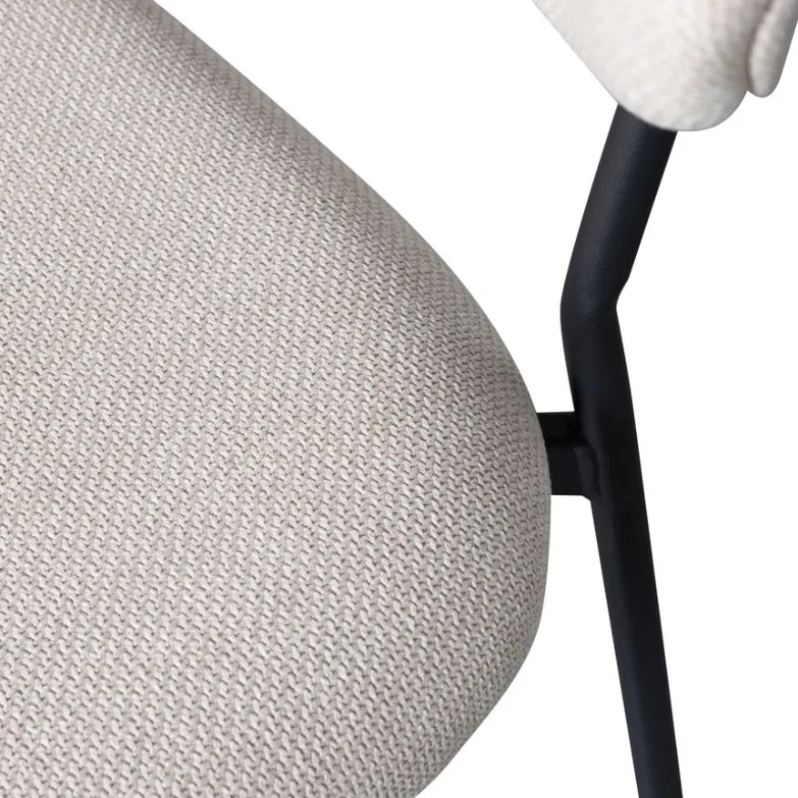 WOOOD Eetkamerstoel Kjeld Beige