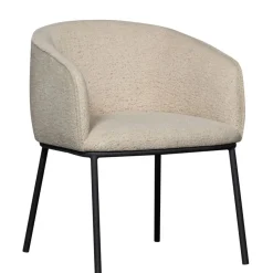 WOOOD Eetkamerstoel Leon Beige