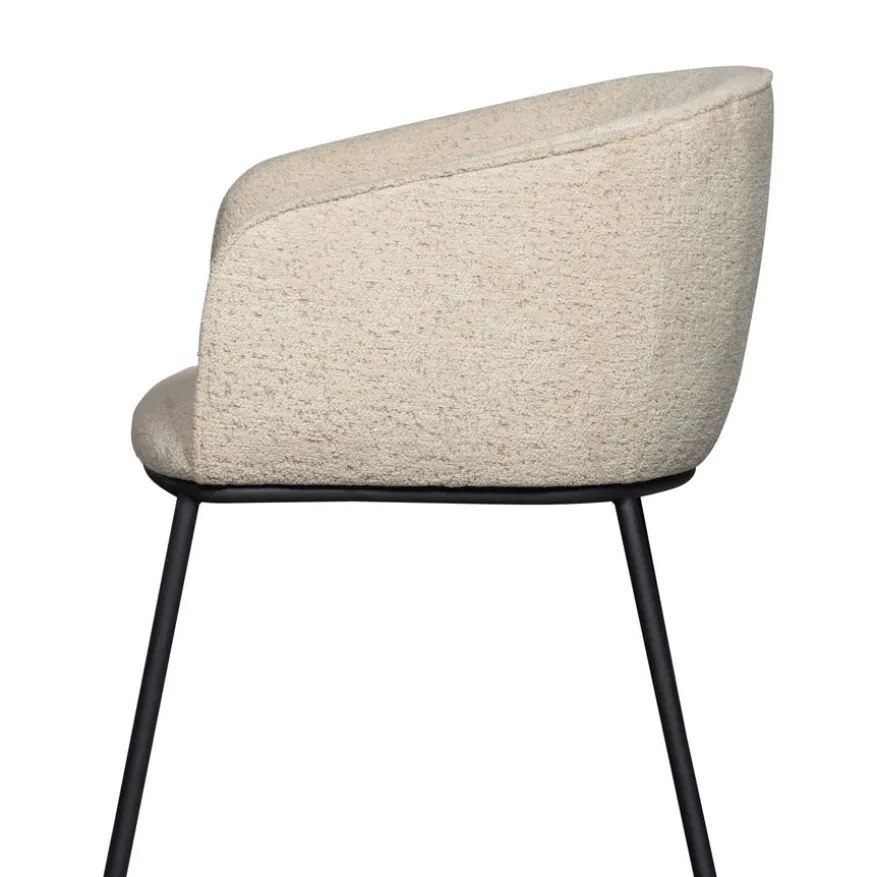 WOOOD Eetkamerstoel Leon Beige