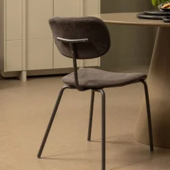 WOOOD Eetkamerstoel Link Bruin