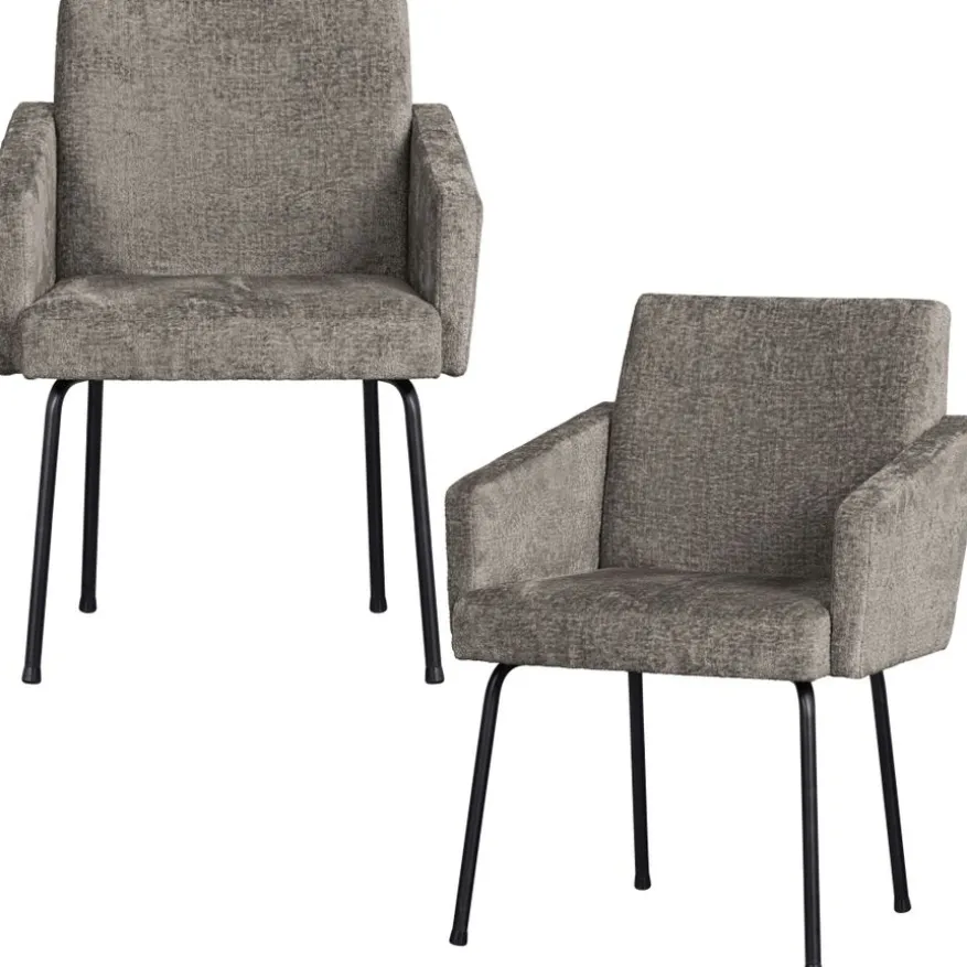 WOOOD Eetkamerstoel Mount Taupe