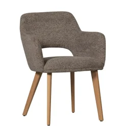 WOOOD Eetkamerstoel Murat Taupe