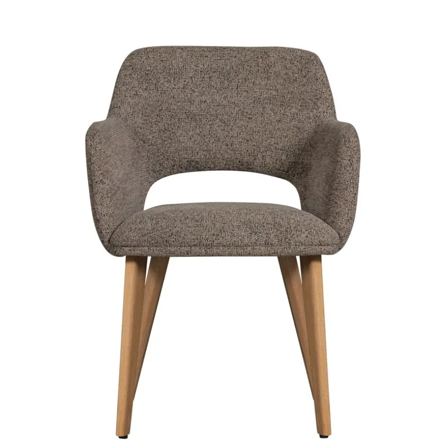 WOOOD Eetkamerstoel Murat Taupe