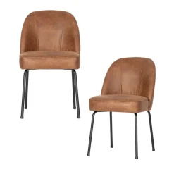 WOOOD Eetkamerstoel Vogue Bruin