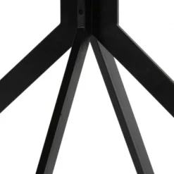 WOOOD Eettafel Bruno Zwart - Ø 120 cm