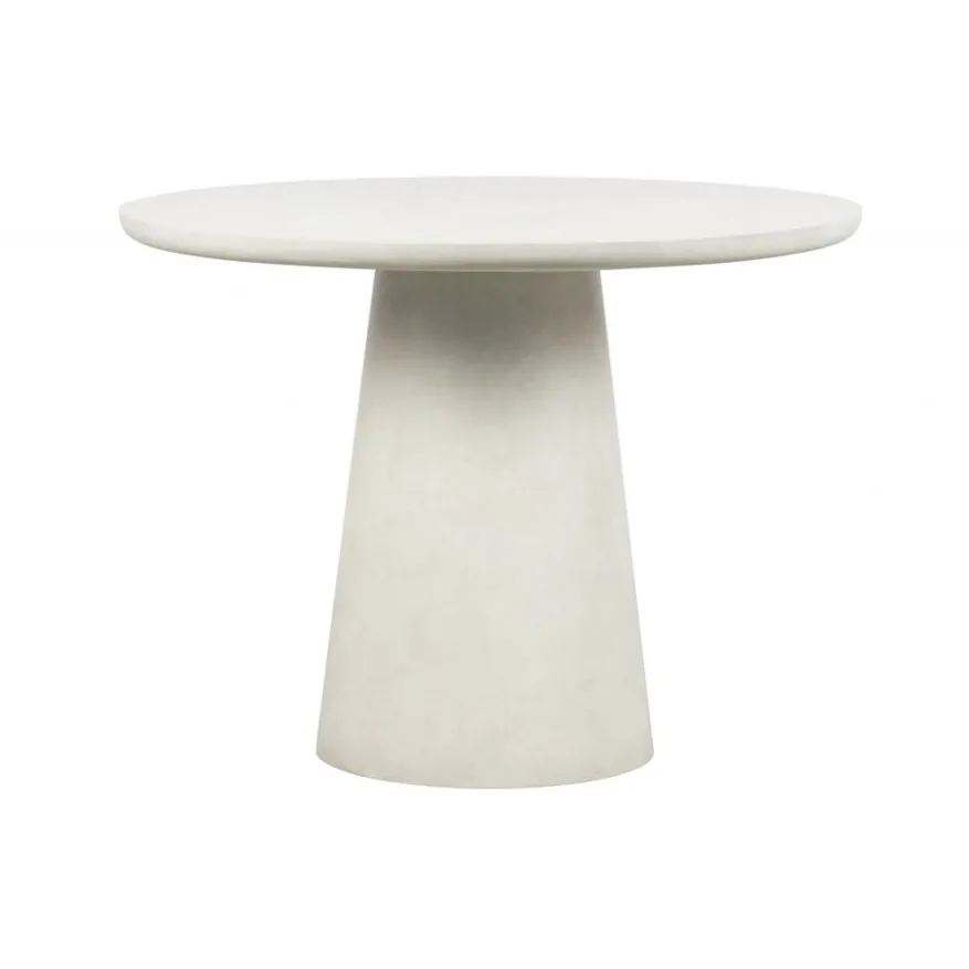 WOOOD Eettafel Damon Wit - Ø 100 cm
