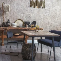 WOOOD Eettafel Guild Bruin - 220x90 cm