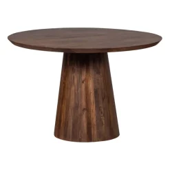 WOOOD Eettafel Limit Walnootbruin - Ø 130 cm