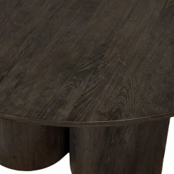 WOOOD Eettafel Oona Donkerbruin - Ø 140 cm