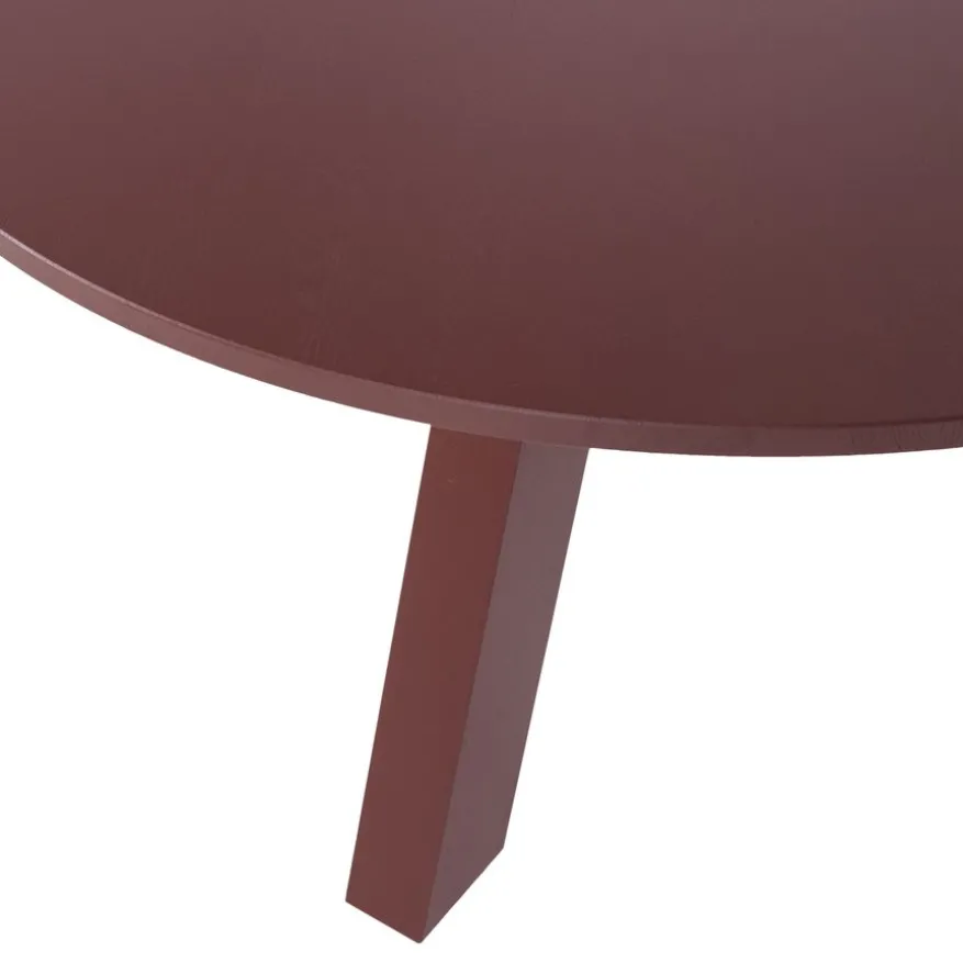 WOOOD Eettafel Rhonda Bordeaux - Ø 129 cm