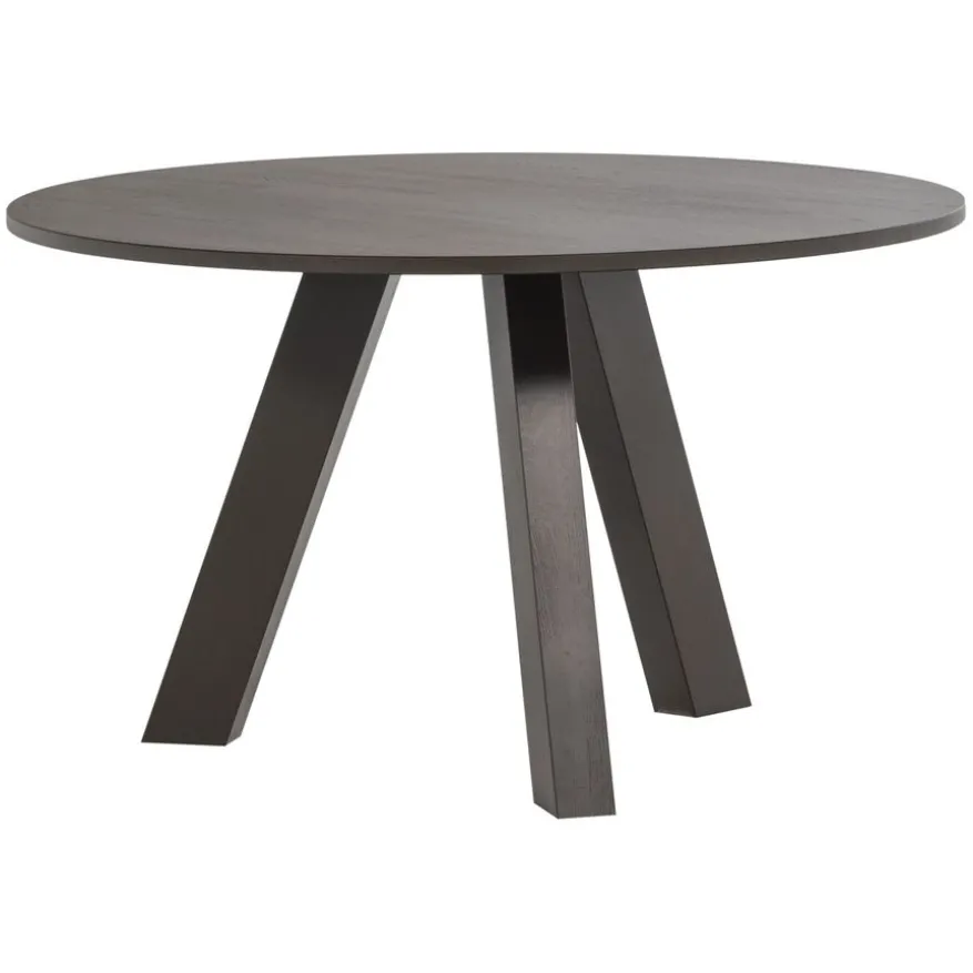 WOOOD Eettafel Rhonda Middenbruin - Ø 129 cm