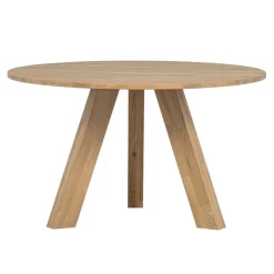 WOOOD Eettafel Rhonda Naturel - Ø 129 cm