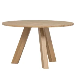 WOOOD Eettafel Rhonda Naturel - Ø 129 cm