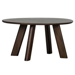 WOOOD Eettafel Roundly Bruin - 160x110 cm