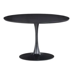 WOOOD Eettafel Sammy Zwart - Ø 120 cm