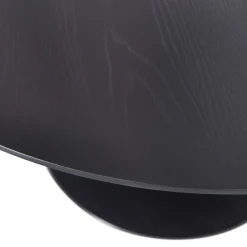 WOOOD Eettafel Sammy Zwart - Ø 120 cm