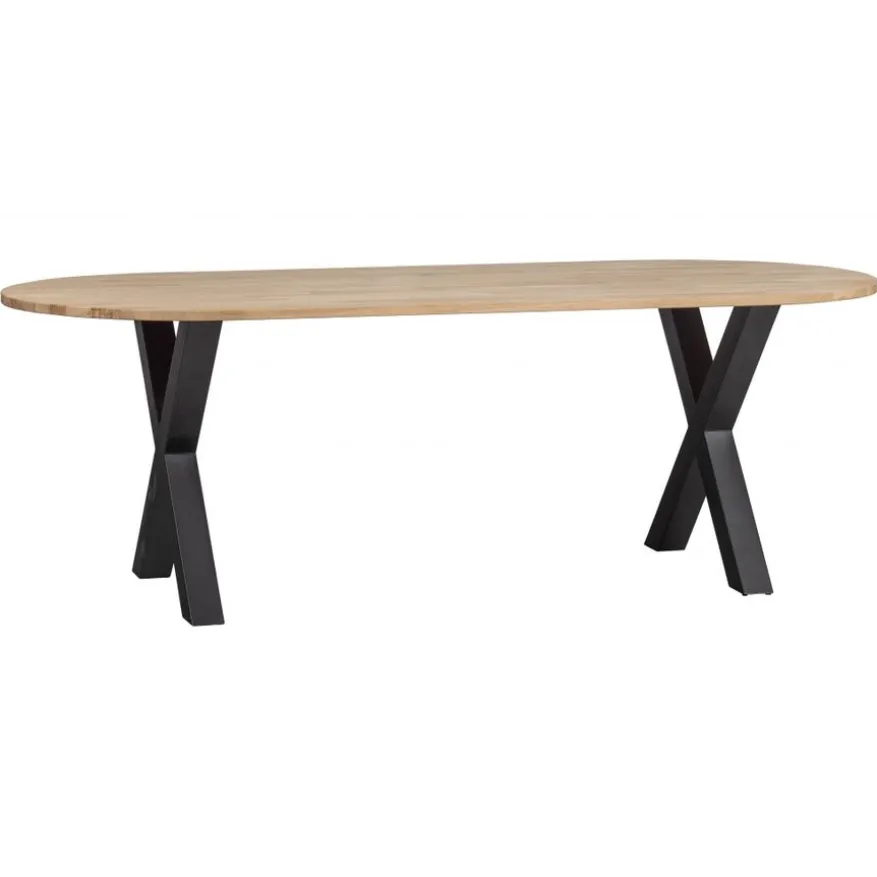 WOOOD Eettafel Tablo Naturel - 220x90 cm