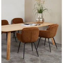 WOOOD Eettafel Tablo Naturel - 220x100 cm