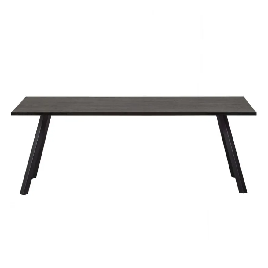 WOOOD Eettafel Tablo Zwart - 160x90 cm