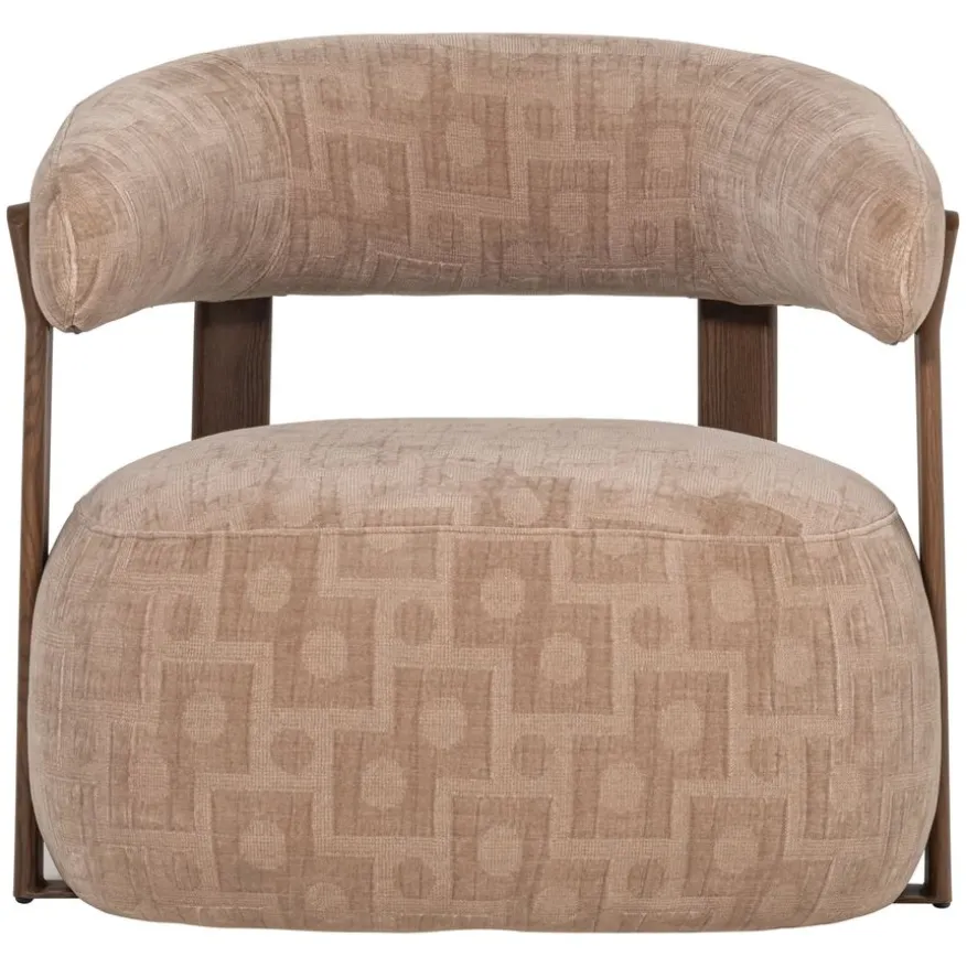WOOOD Fauteuil Foon Zand