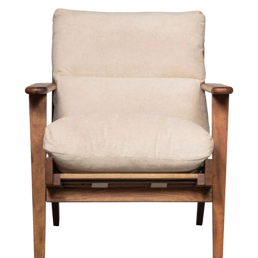 WOOOD Fauteuil Houston Naturel