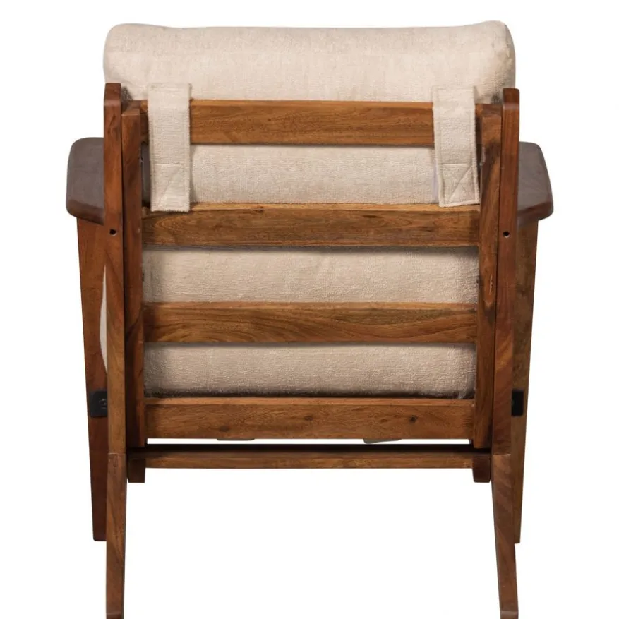 WOOOD Fauteuil Houston Naturel