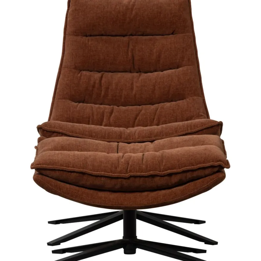 WOOOD Fauteuil Kube Bruin