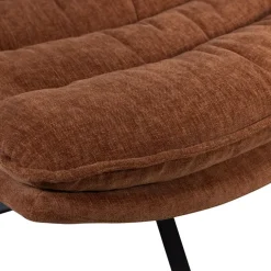 WOOOD Fauteuil Kube Bruin