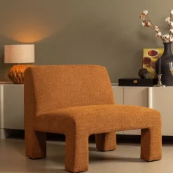 WOOOD Fauteuil Lavid Oranje
