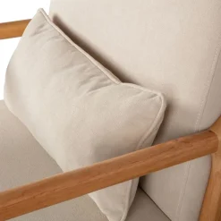 WOOOD Fauteuil Mark Beige