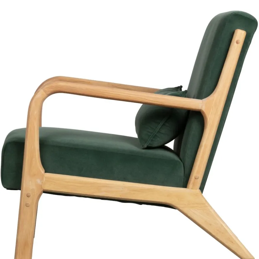 WOOOD Fauteuil Mark Groen