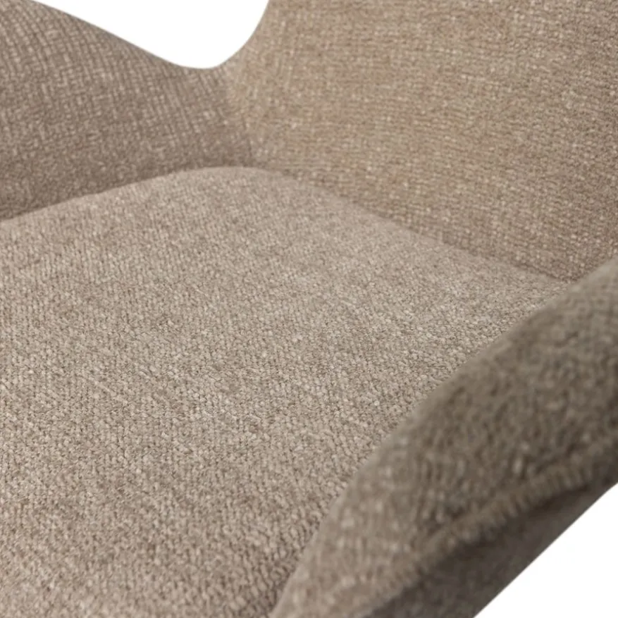 WOOOD Fauteuil Marten Zand
