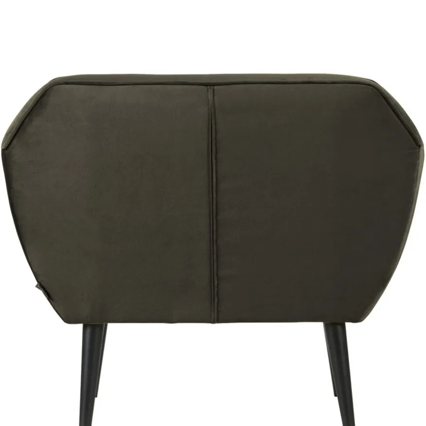WOOOD Fauteuil Rocco Donkergroen