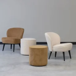 WOOOD Fauteuil Sara Crème