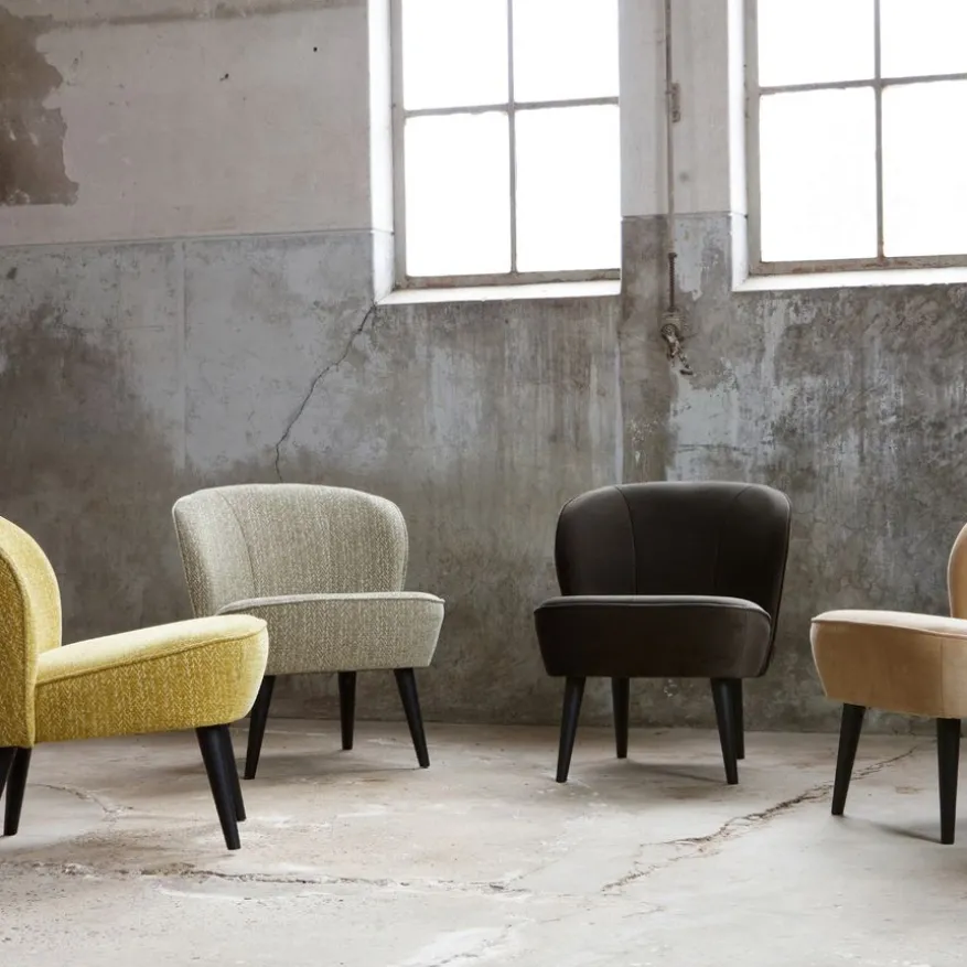 WOOOD Fauteuil Sara Groen