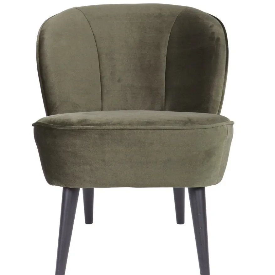 WOOOD Fauteuil Sara Groen