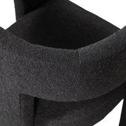 WOOOD Fauteuil Tiwa Donkergrijs