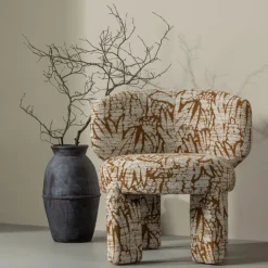 WOOOD Fauteuil Upke Beige