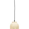 WOOOD Hanglamp Arleso Zand - E27 - Ø 14 cm
