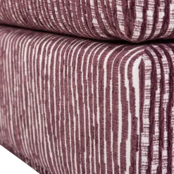 WOOOD Hocker Lou Bordeauxrood - 60x50 cm