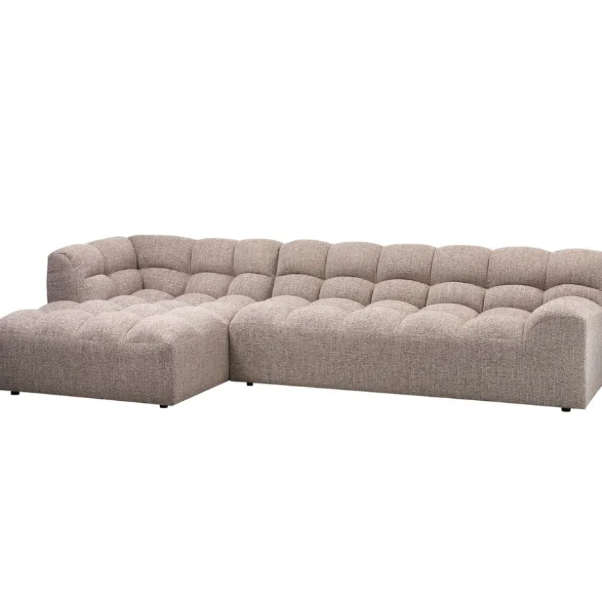 WOOOD Hoekbank Allure Links Bruin